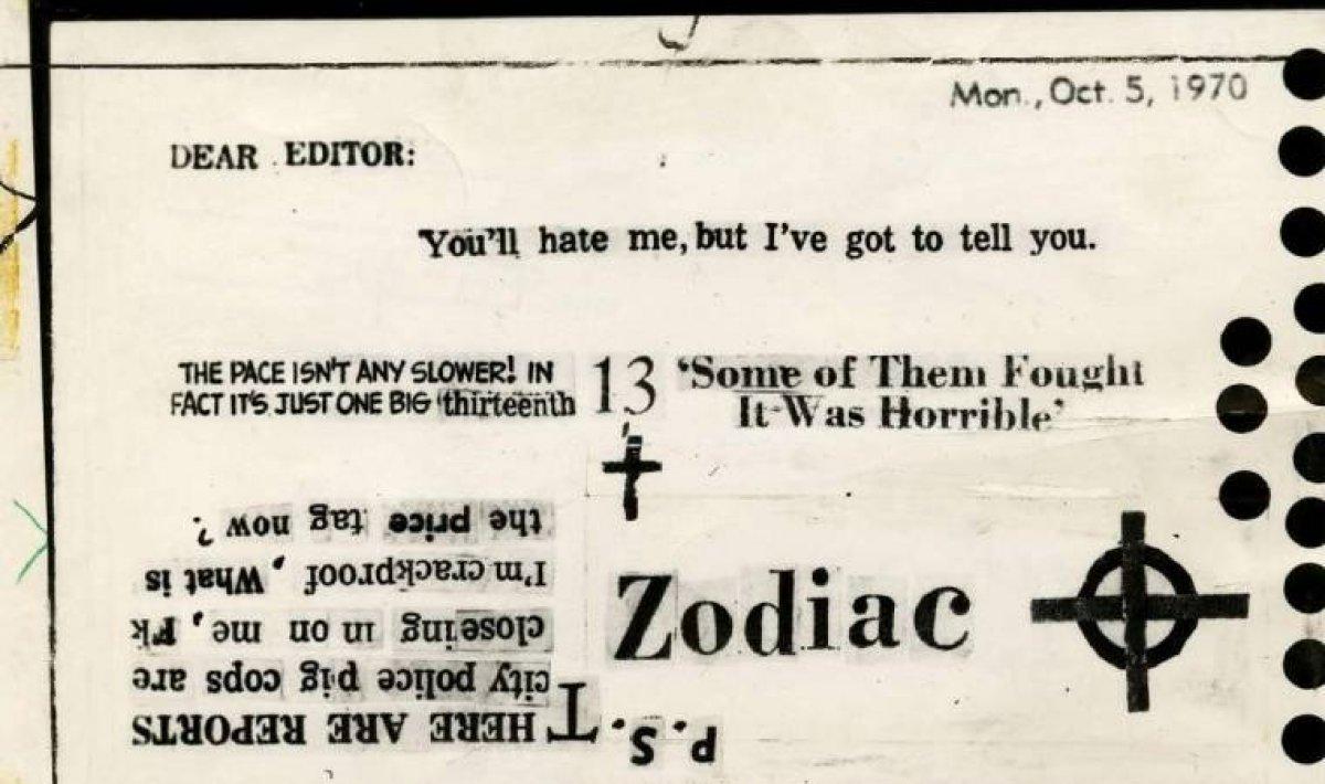 Zodiac Katili’nin kimliği ortaya çıktı