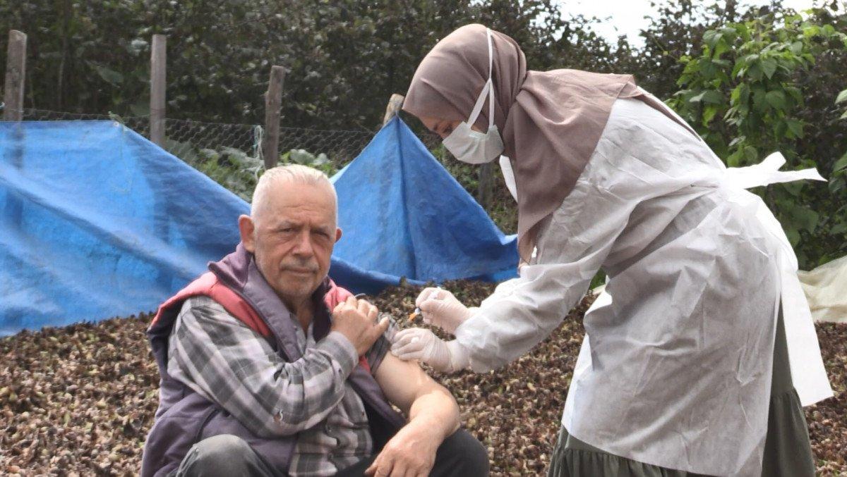 Ordu'da başlatılan aşı seferberliği vaka sayılarını düşürdü
