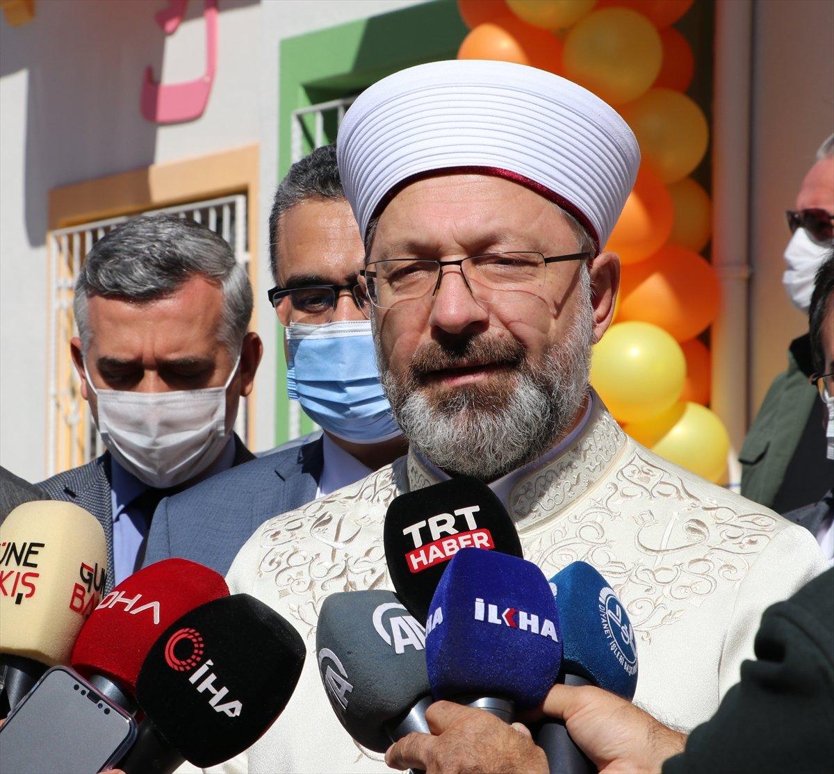 Diyanet İşleri Başkanı Ali Erbaş, İsrail'in sessiz ibadet onayını kınadı