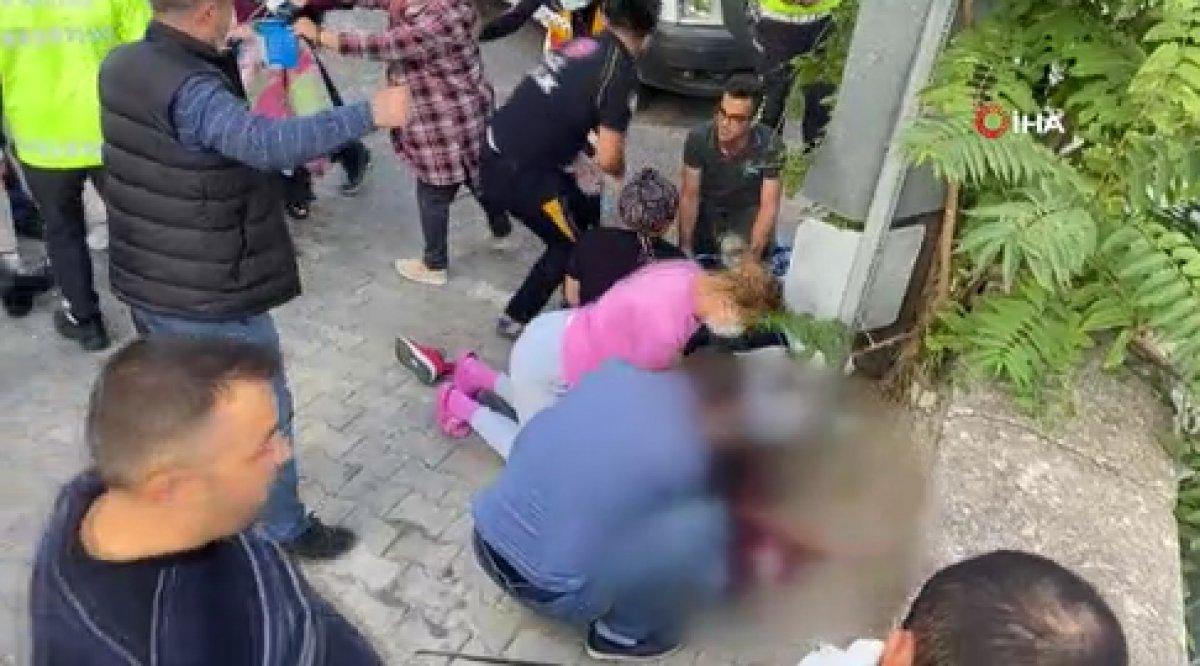 Adana’da bir çocuğun hayatını kaybettiği kaza anının görüntüleri