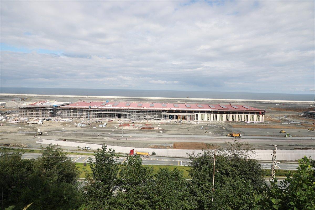 Rize-Artvin Havalimanı'nda test uçuşu için geri sayım