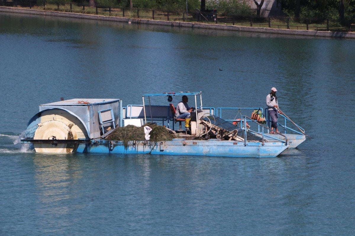 Yosunlarda temizlenen Seyhan Nehri eski güzelliğine kavuştu