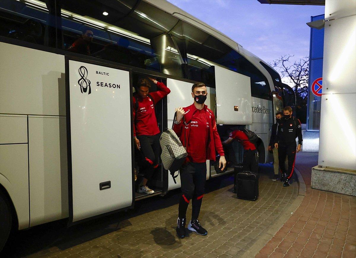 A Milli Futbol Takımı Letonya'da