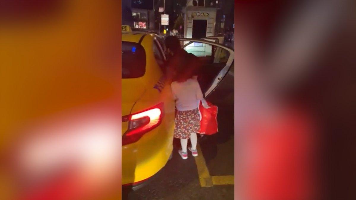 Ataşehir'de yolcu almayan taksici trafikten men edildi