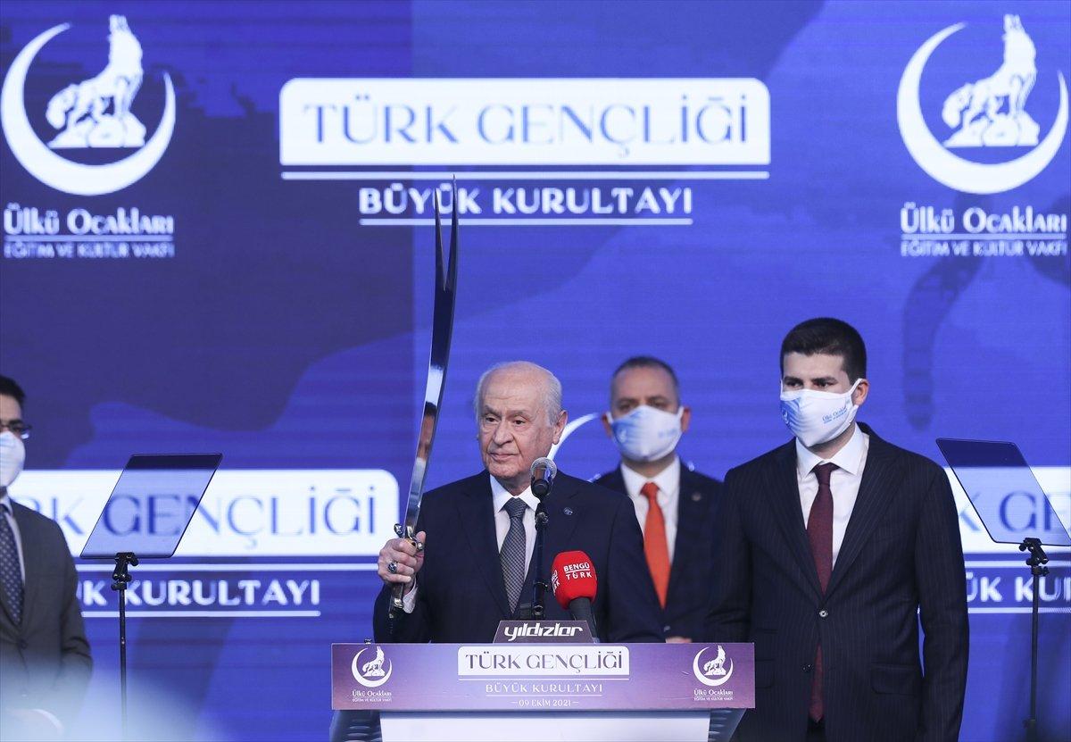 Devlet Bahçeli'nin Türk Gençliği Büyük Kurultayı konuşması