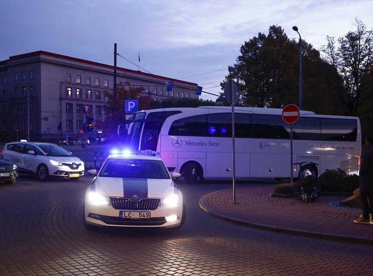 A Milli Futbol Takımı Letonya'da