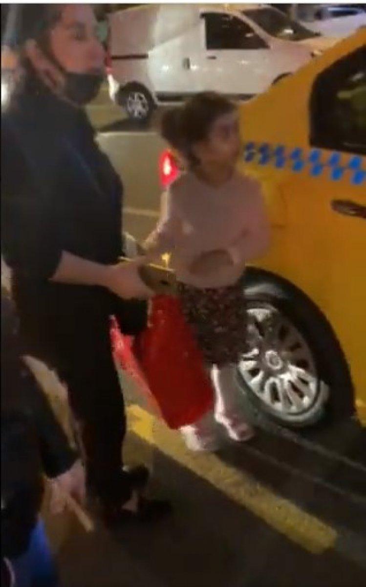 Ataşehir'de yolcu almayan taksici trafikten men edildi