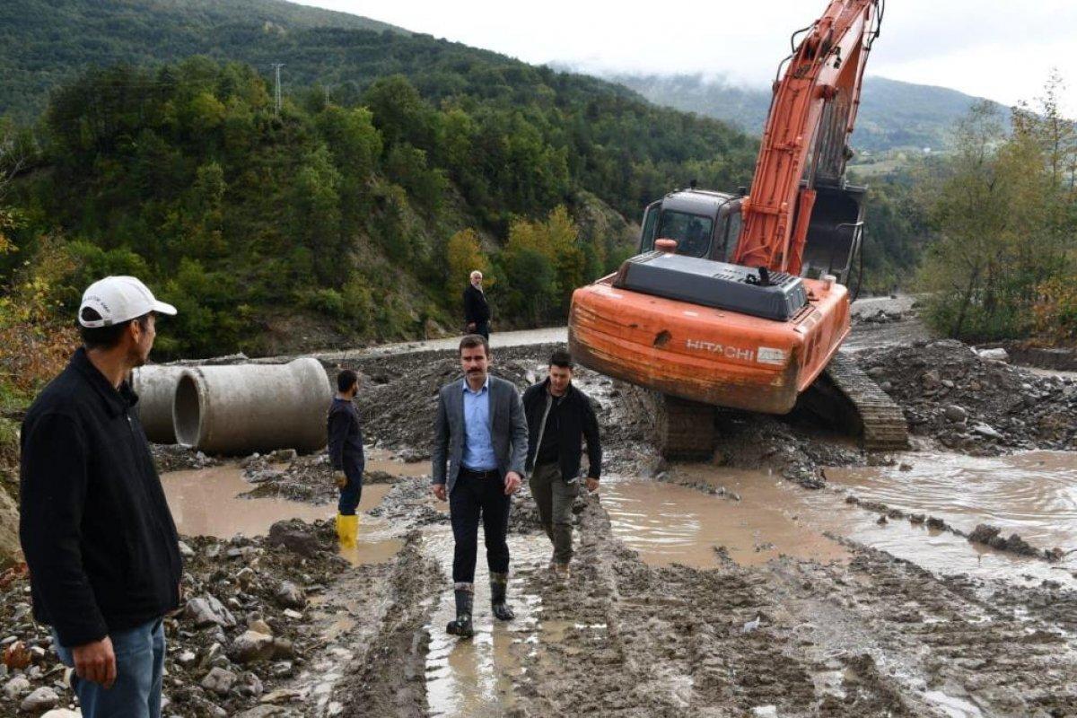 Kastamonu'da ikinci sel felaketinin ardından köprüler onarıldı
