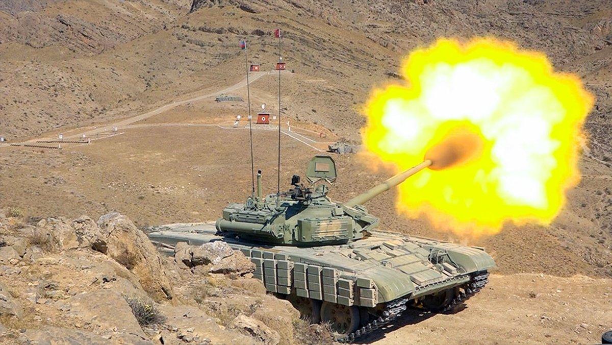 Azerbaycan ile Türkiye'den Nahçıvan’da Sarsılmaz Kardeşlik 2021 tatbikatı