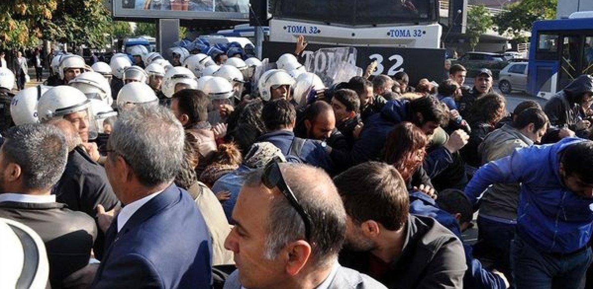 Ankara Garı'ndaki anma törenine gölge düşürdüler
