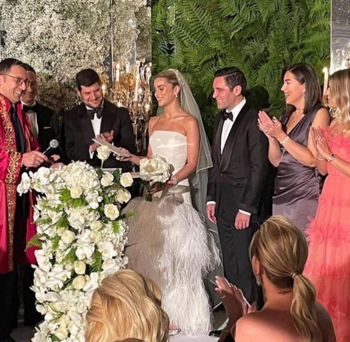 Nazlı Kayı ile Hacı Sabancı evlendi