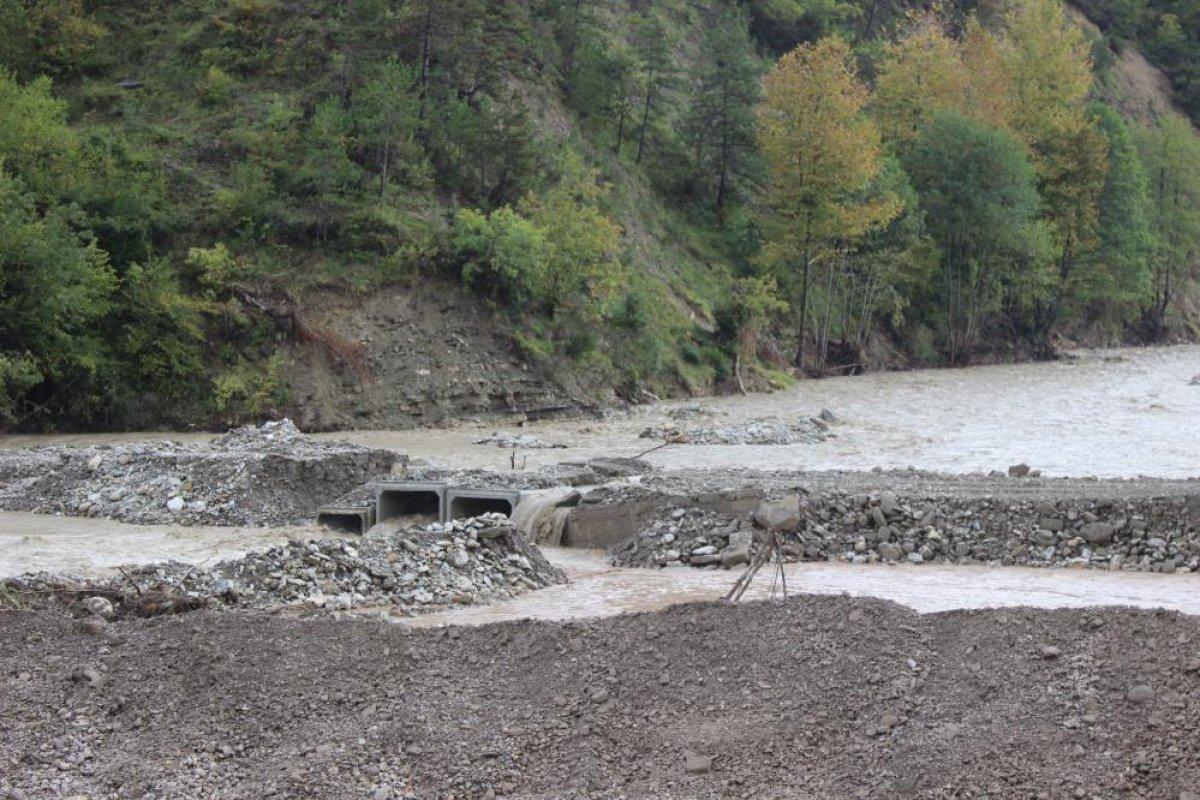 Kastamonu'da ikinci sel felaketinin ardından köprüler onarıldı