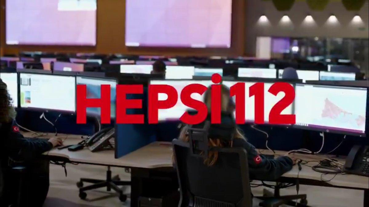 112, 3 ayda 32 milyon çağrıya cevap verdi