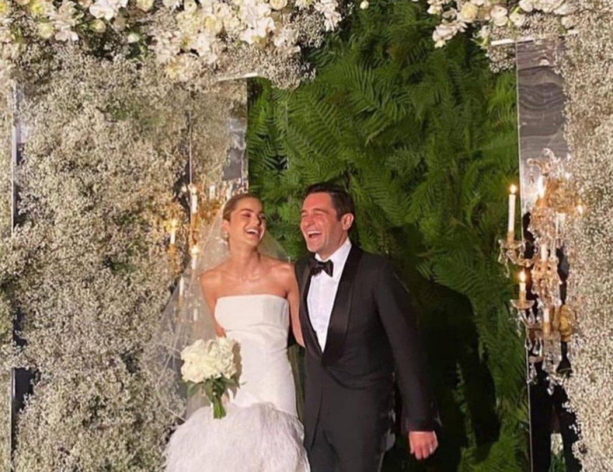 Nazlı Kayı ile Hacı Sabancı evlendi