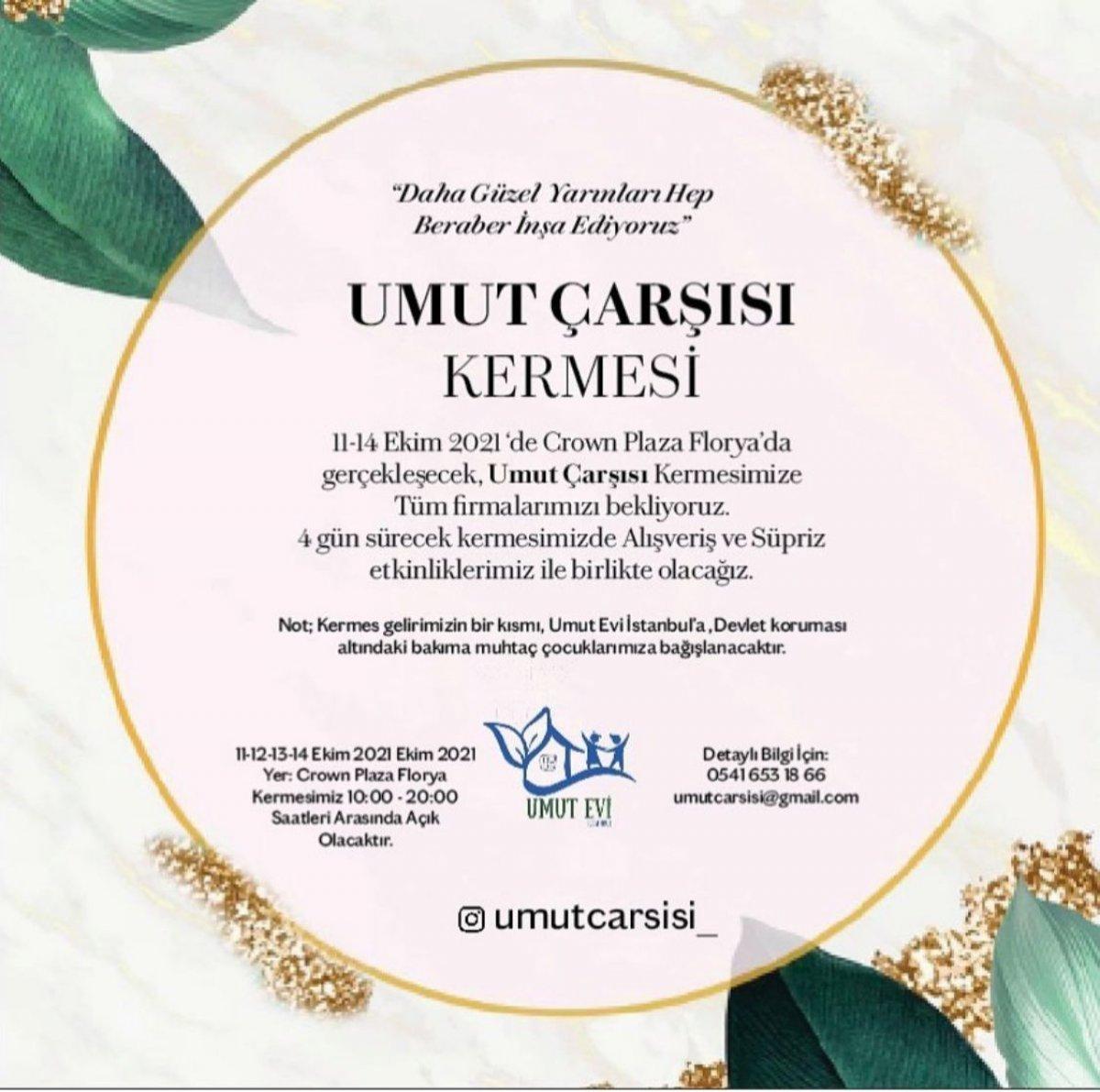 Ümmügülsüm Elkhatroushi'nin düzenlediği kermes bugün başladı