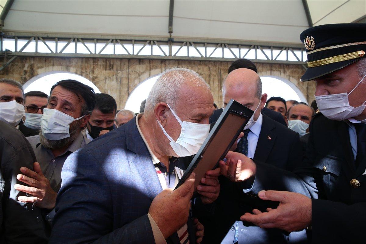 Fırat Kalkanı Harekatı şehitlerine veda