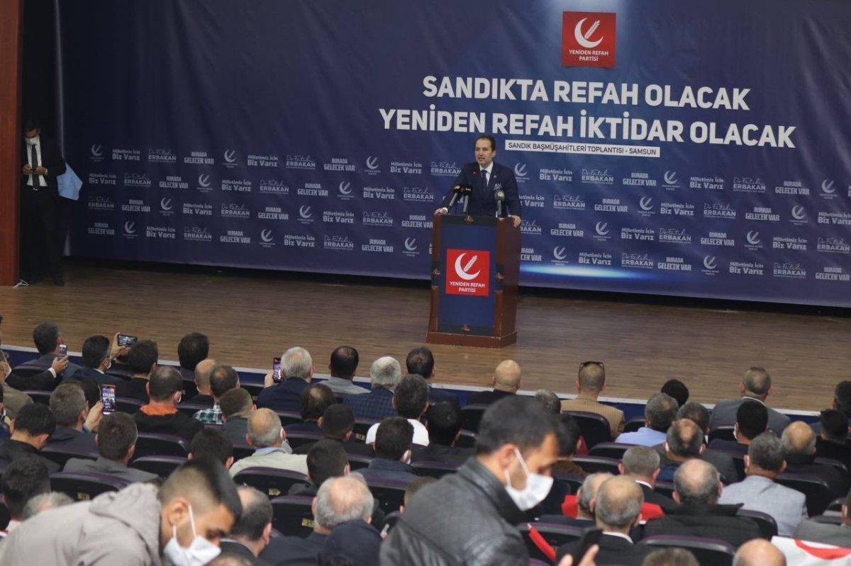 Fatih Erbakan’dan muhalefet partilerine eleştiri