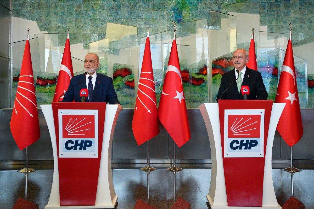 Temel Karamollaoğlu'ndan Kemal Kılıçdaroğlu'na ziyaret