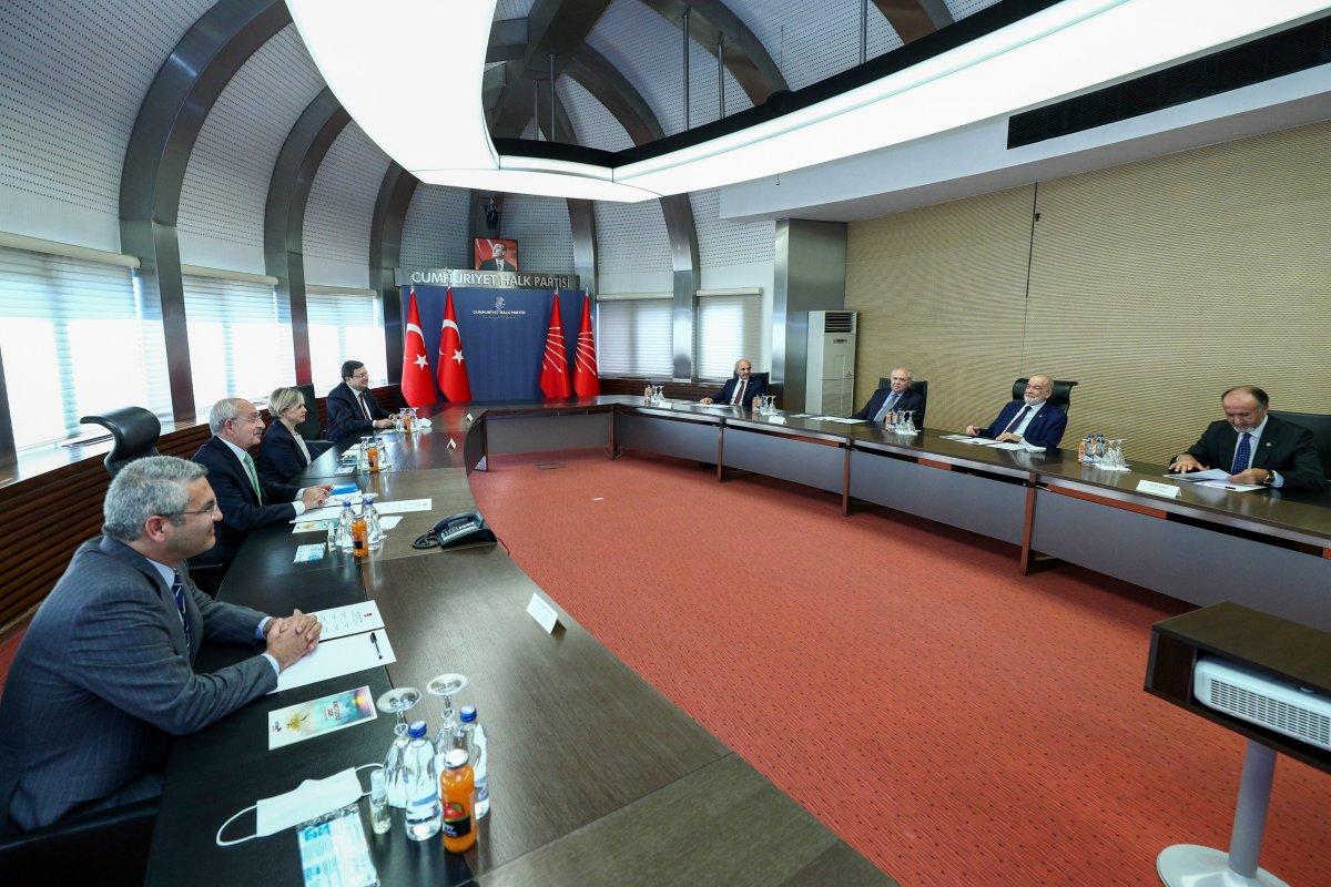 Temel Karamollaoğlu'ndan Kemal Kılıçdaroğlu'na ziyaret