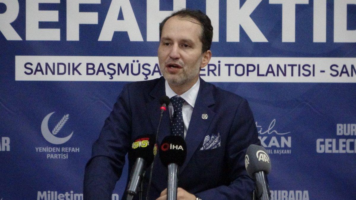 Fatih Erbakan’dan muhalefet partilerine eleştiri