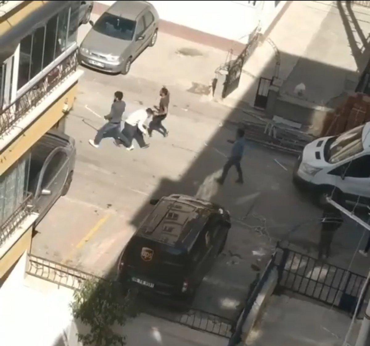 Ankara’da yol vermeme kavgası