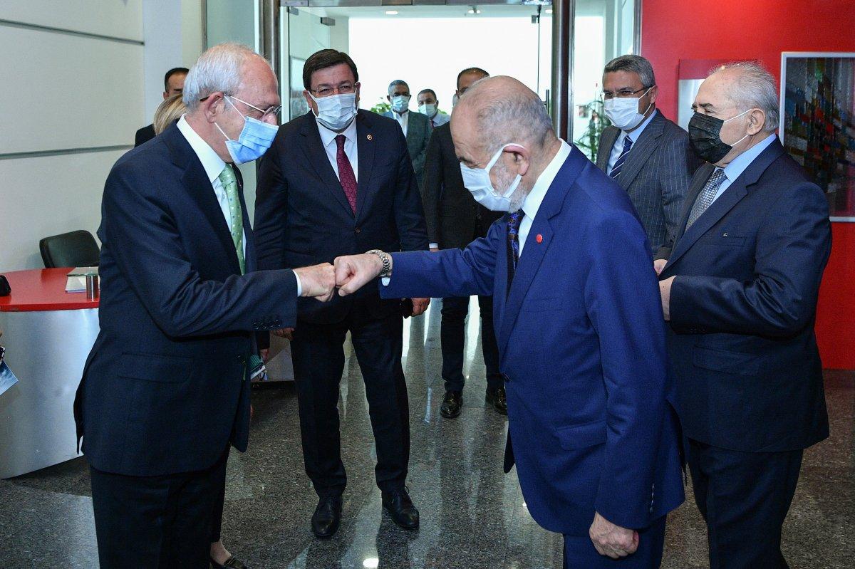 Temel Karamollaoğlu'ndan Kemal Kılıçdaroğlu'na ziyaret