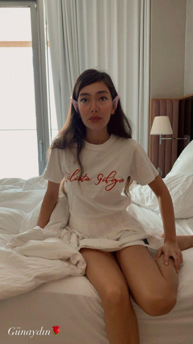 Neslihan Atagül'den günaydın pozu