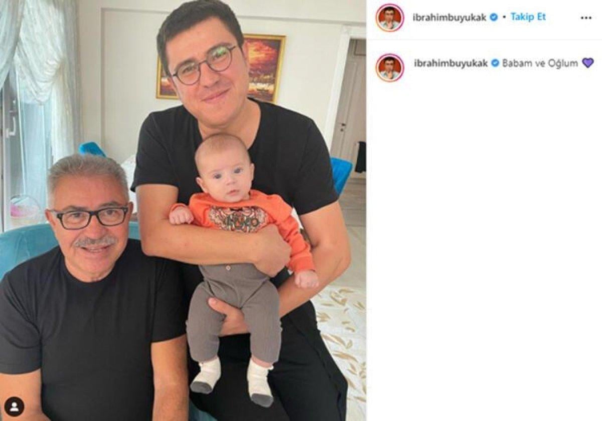 İbrahim Büyükak'tan baba-oğul fotoğrafı
