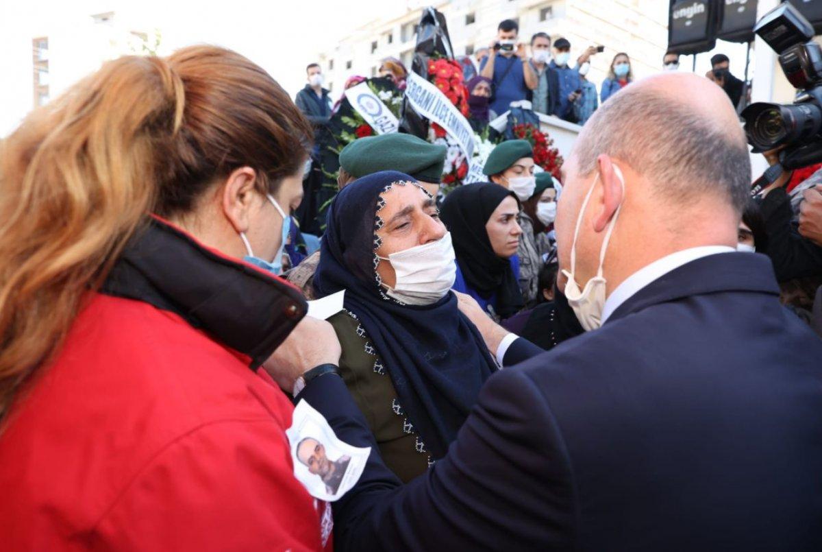 Fırat Kalkanı Harekatı şehitlerine veda