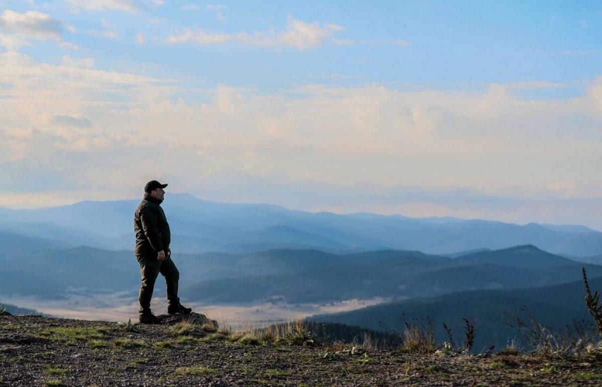 Mustafa Varank, kızıl geyiklerin peşinde