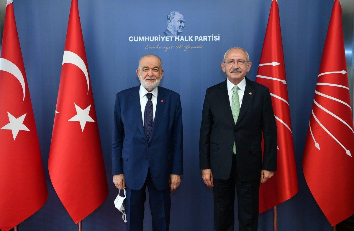 Temel Karamollaoğlu'ndan Kemal Kılıçdaroğlu'na ziyaret