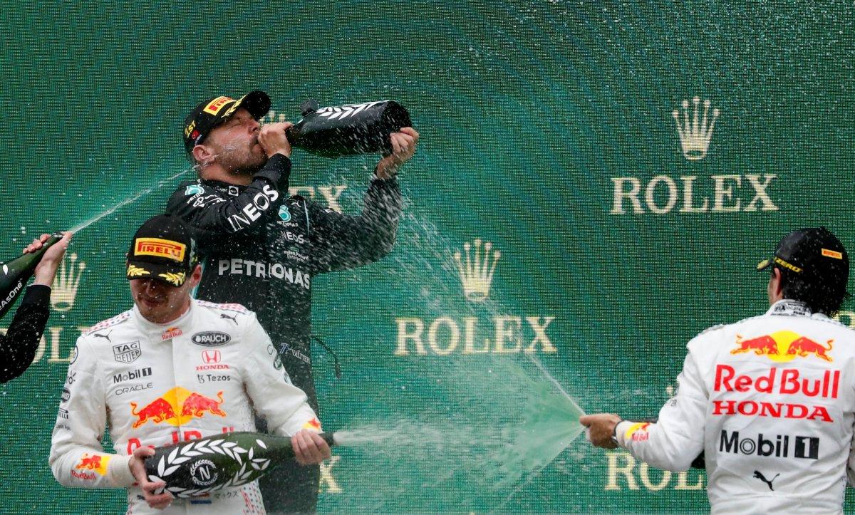 Süleyman Soylu'dan Ertuğrul Özkök'e 'Formula 1'de şampanya izni' cevabı