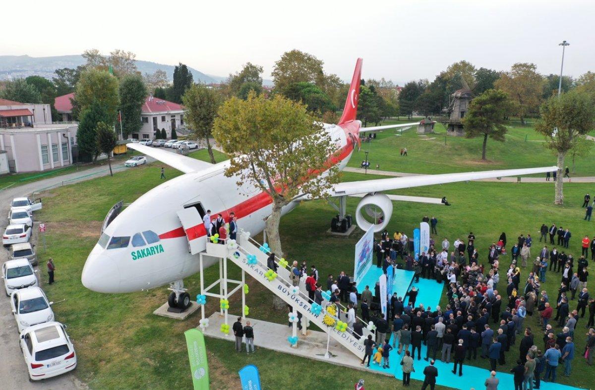 Yolcu uçağı, Sakarya’da kafe ve restoran olarak hizmet verecek