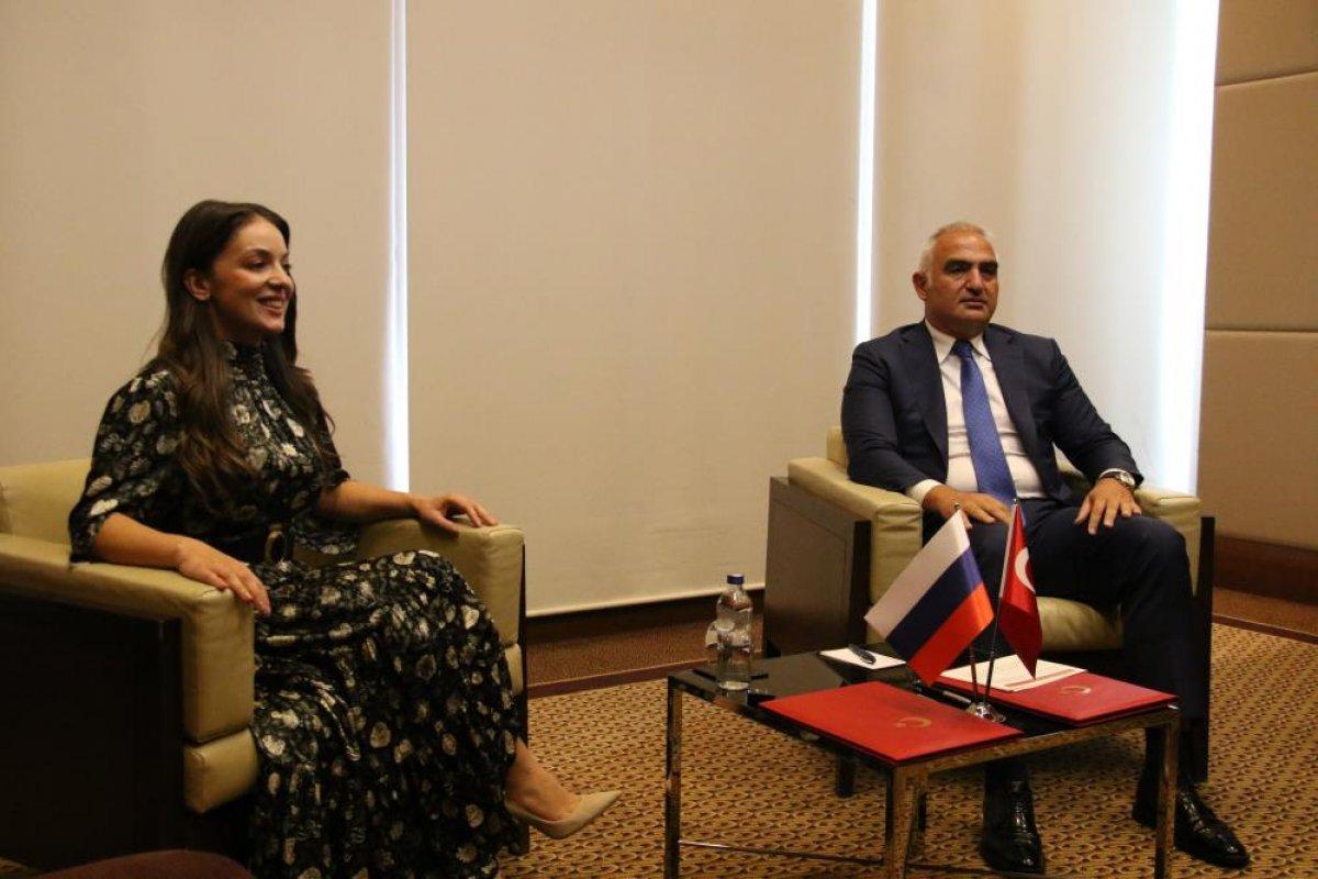 Rusya ve Türkiye arasında Ortak Turizm Eylem Planı için imzalar atıldı