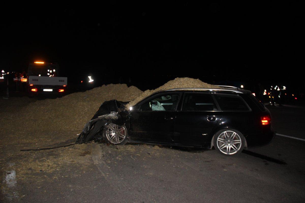 Konya'da zincirleme kaza: 1 ölü, 1 yaralı
