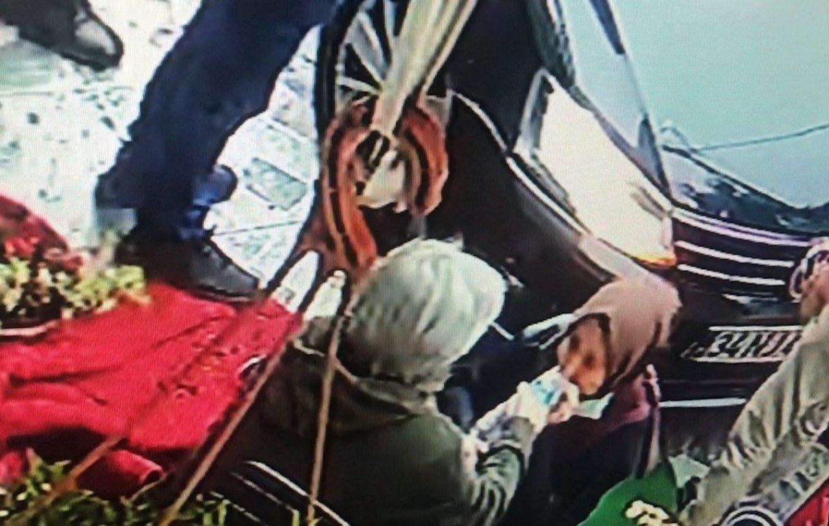 Küçükçekmece’de marketten dönen kadın canından oluyordu