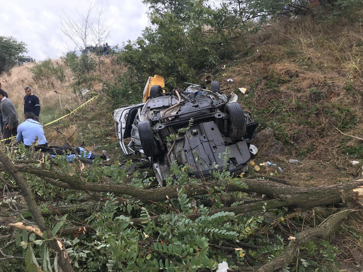 Tekirdağ’da otomobil takla attı: 3 ölü