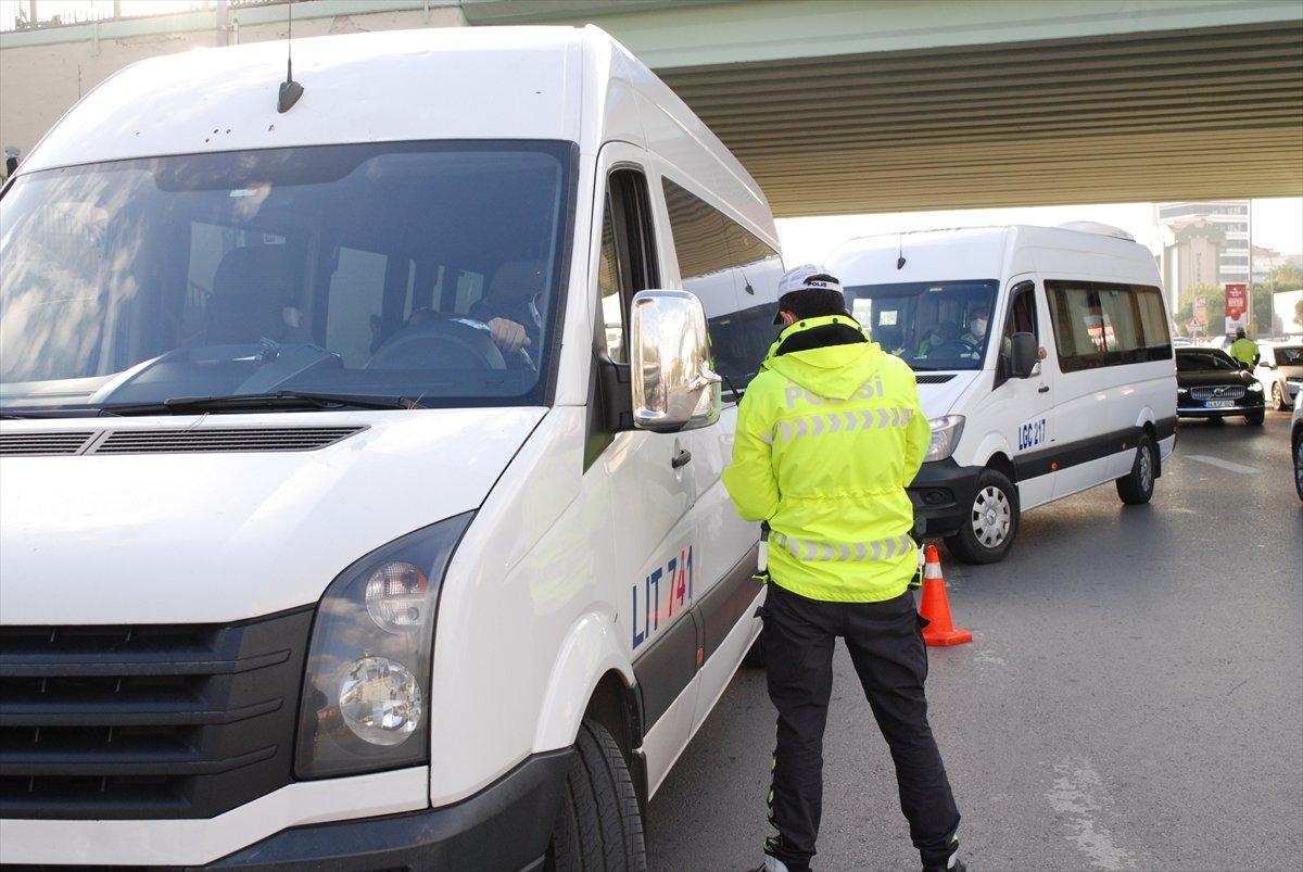İstanbul'da okul servislerine yönelik denetimler sürüyor