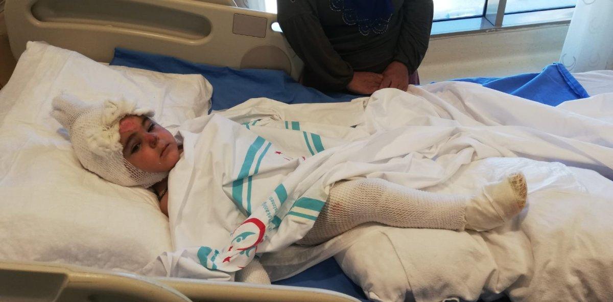 Erzurum’da, tandıra düşen 2 yaşındaki çocuğun vücudu yandı