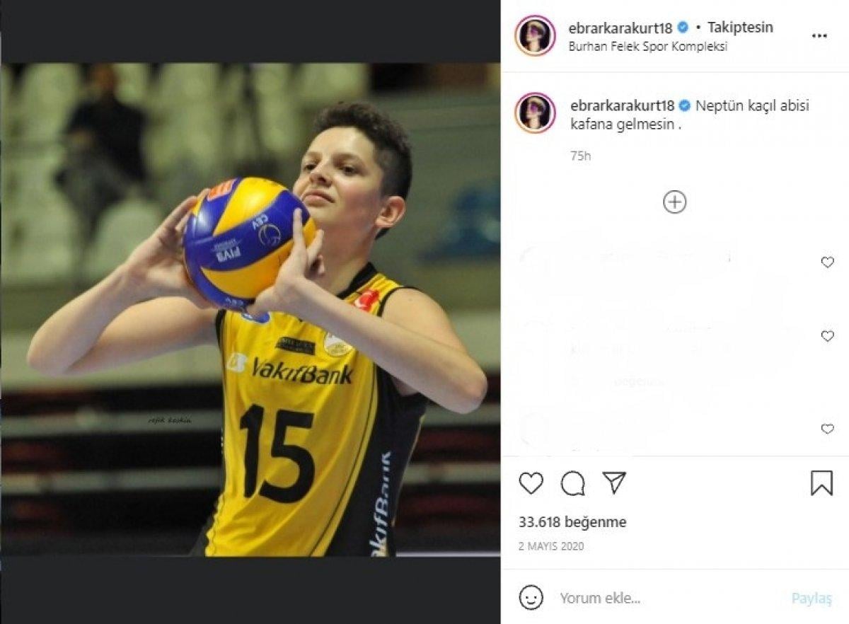 En az saçı kadar renkli! İşte Ebrar Karakurt'un esprili Instagram paylaşımları