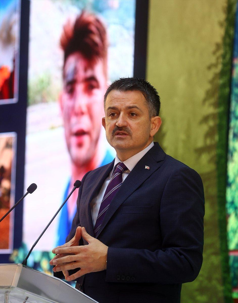 Bekir Pakdemirli: Yanan alanları tekrar ağaçlandıracağız