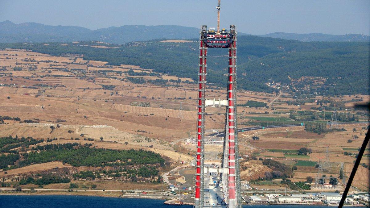 1915 Çanakkale Köprüsü'nde sona yaklaşıldı