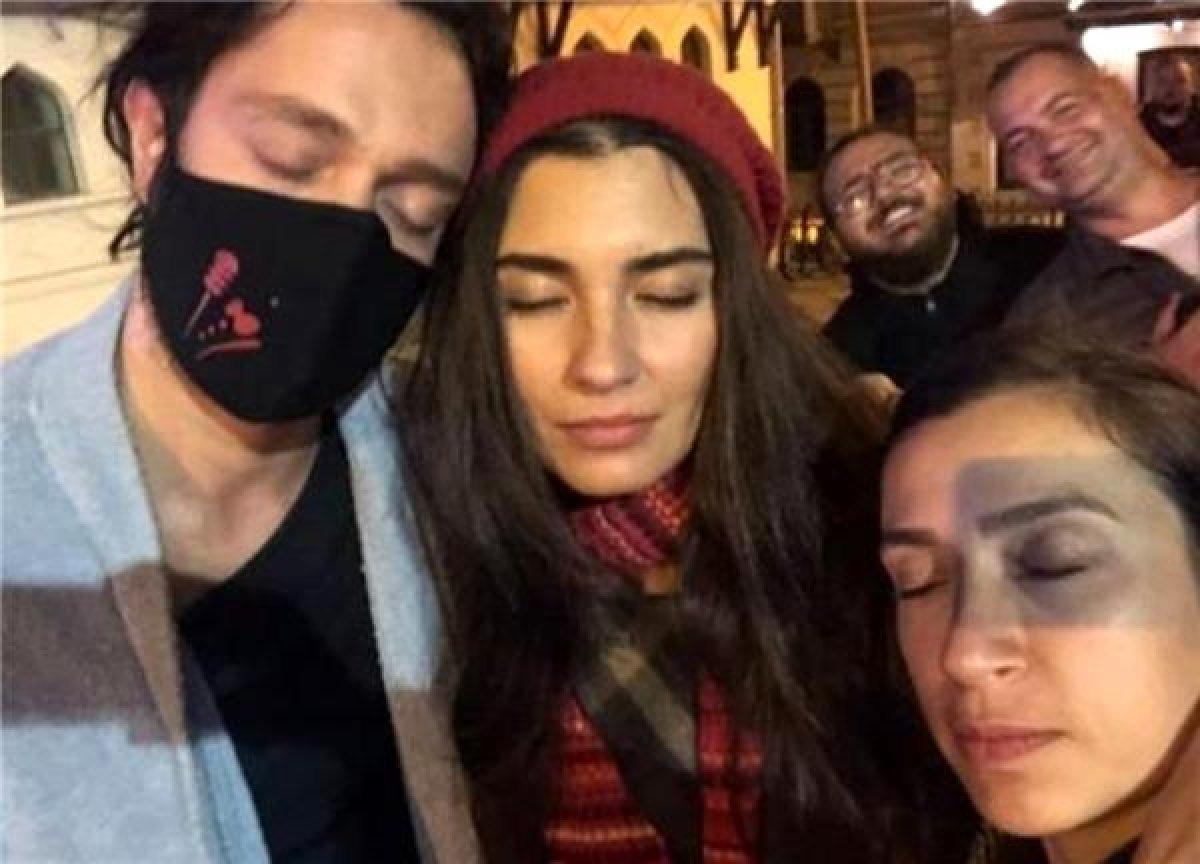 Tuba Büyüküstün ve Murat Boz'dan samimi poz