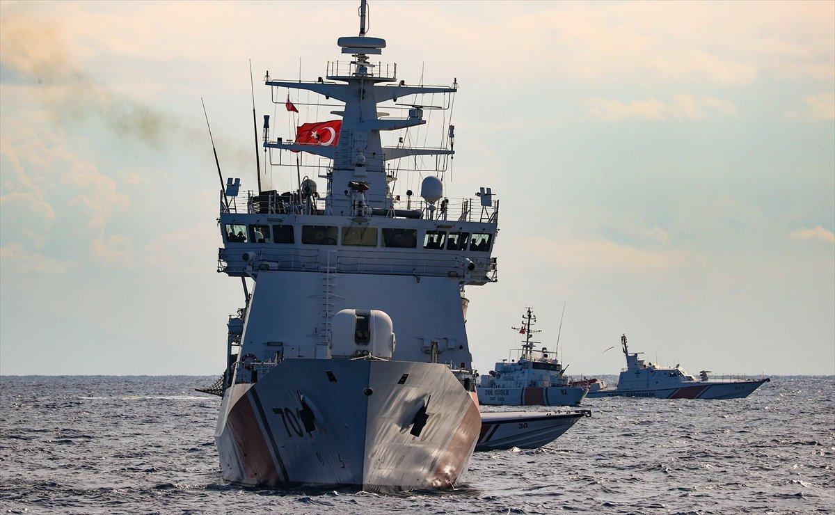 Anadolu Yıldızı 2021 Tatbikatı'nın Ege Denizi'ndeki kısmı başladı