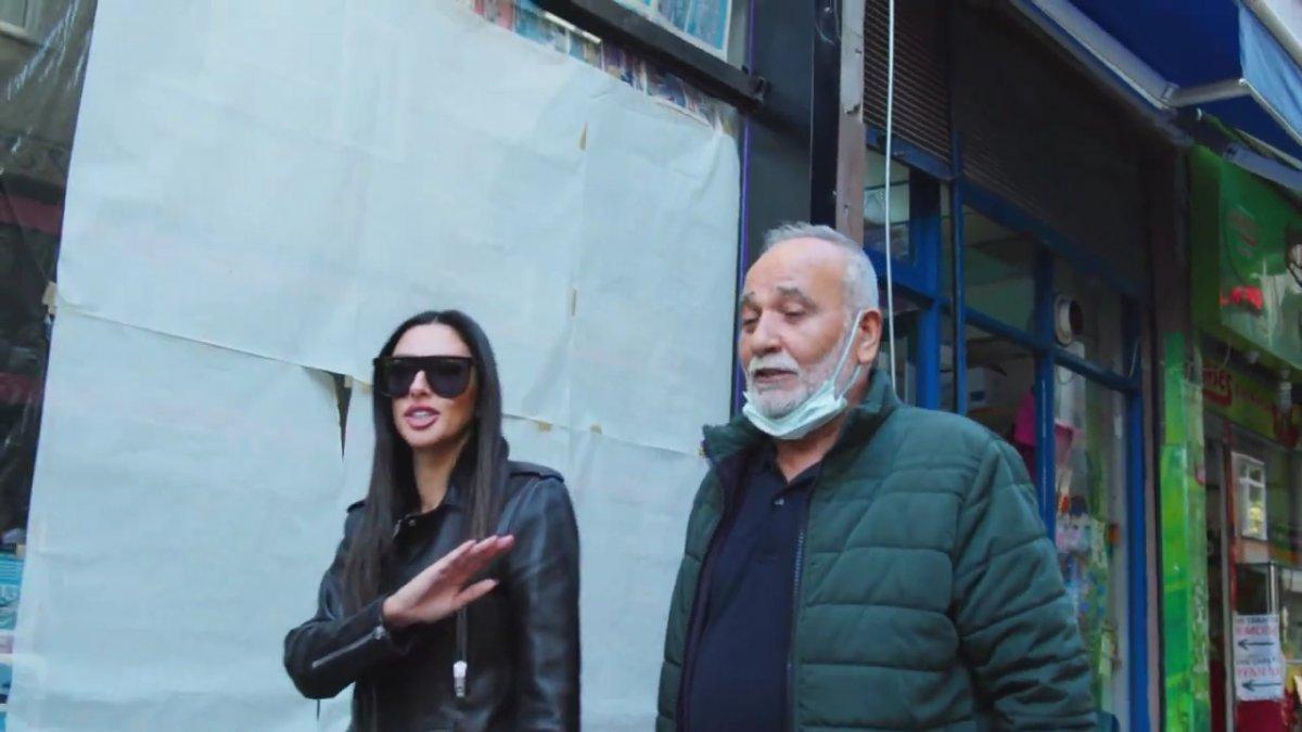 Aslıhan Doğan, Bayrampaşa sokaklarını gezdi