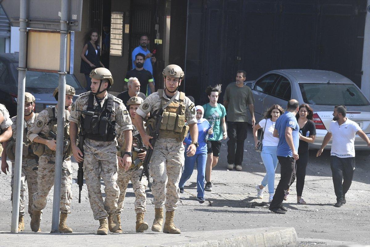 Beyrut'taki patlama soruşturması protesto edilince sokaklar karıştı