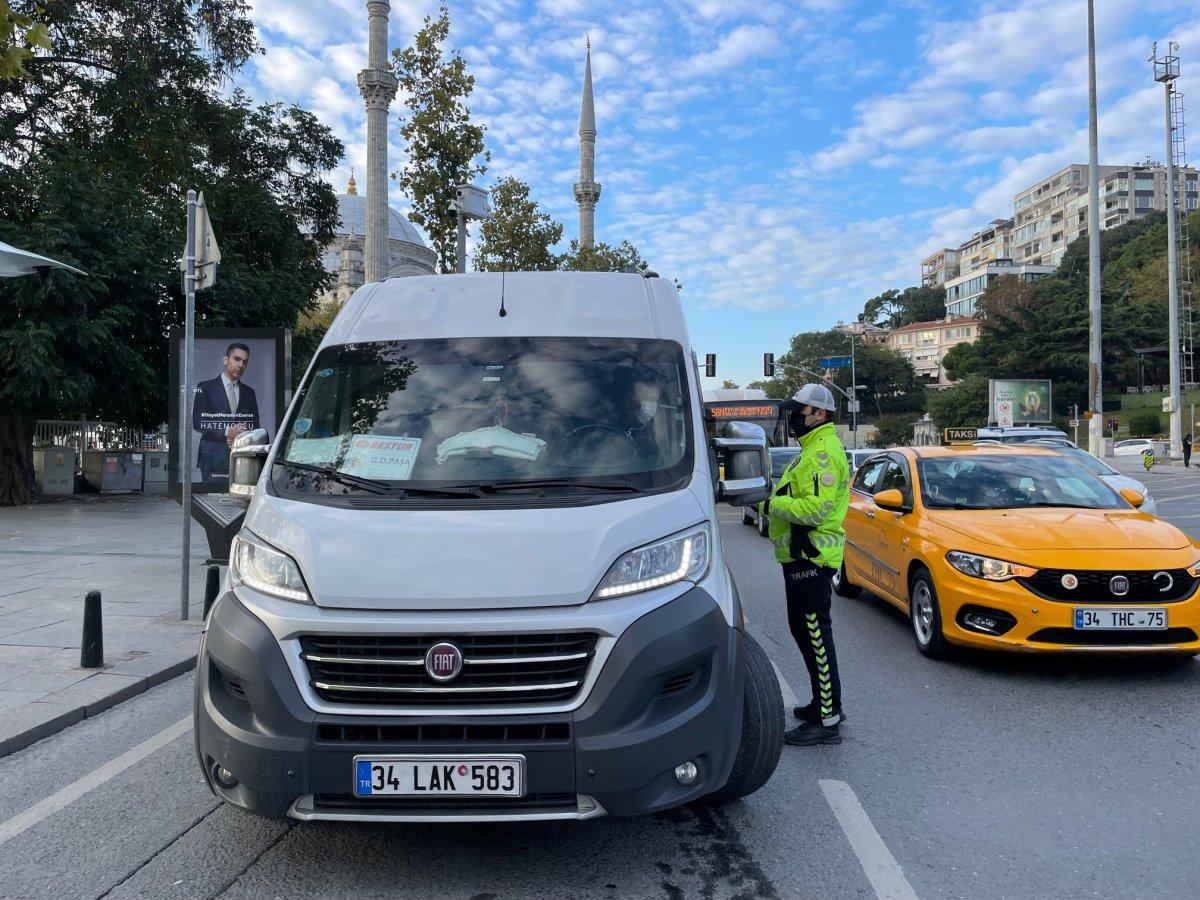 İstanbul’da okul servislerine yönelik denetim