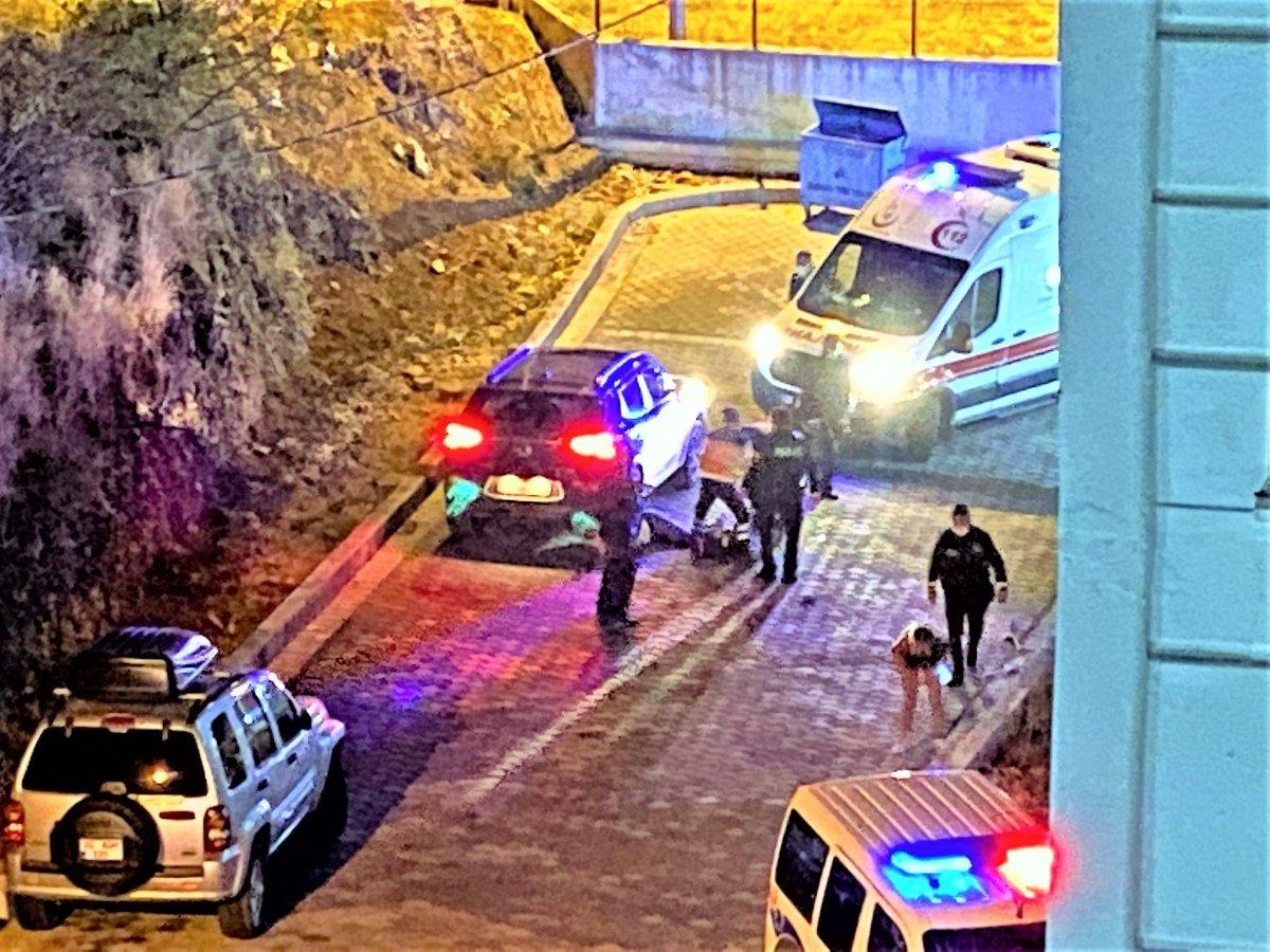 Denizli’de erkek arkadaşını ezerek öldürdü