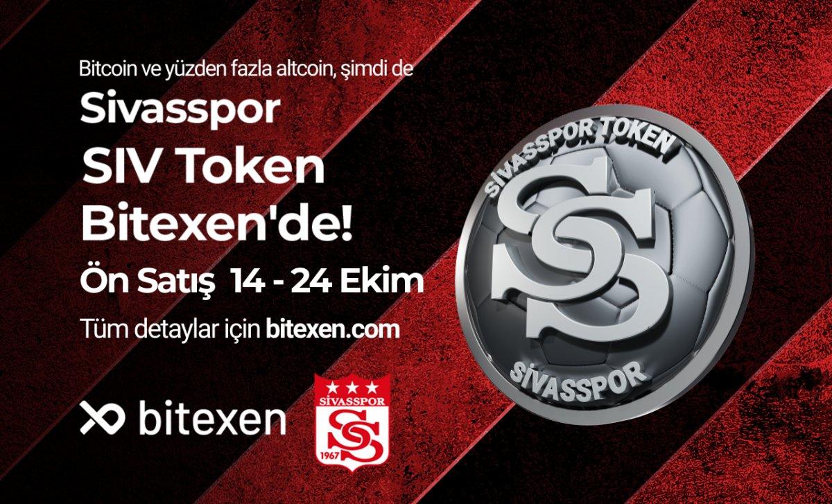 Sivasspor Token Arzı Bitexen’de Başlıyor!
