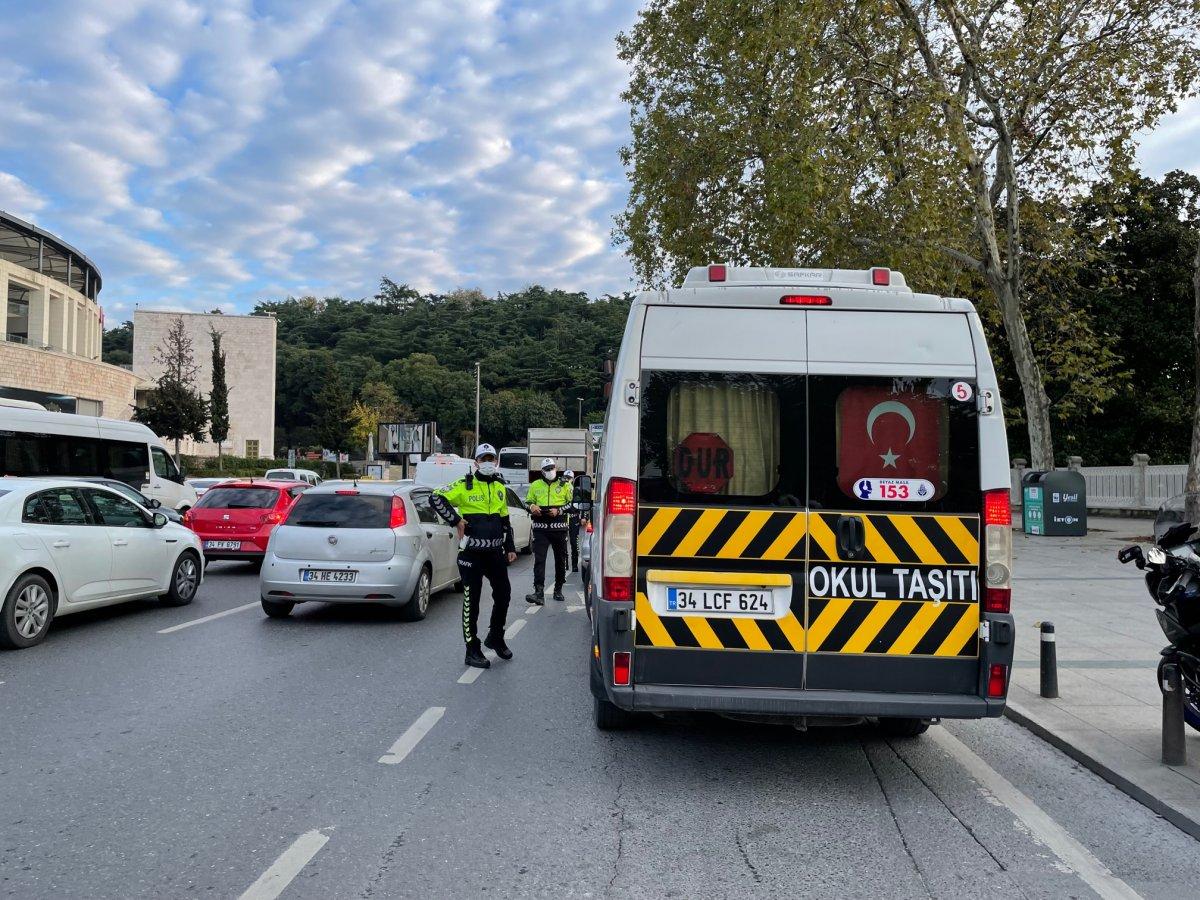 İstanbul’da okul servislerine yönelik denetim